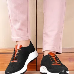 HERE&NOW Men Mesh Running Non-Marking Shoes-20