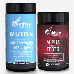 WishNew Wellness Liposomal Glutathione 30 Caps & Beauty Collagen Combo,  Unflavoured & Arctic Blueberry  21 sachets/pack -3