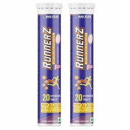 Big Flex Runnerz for Pre & Intra Run,  20 tablet(s)  Pink Lemonade (Pack of 2) -17