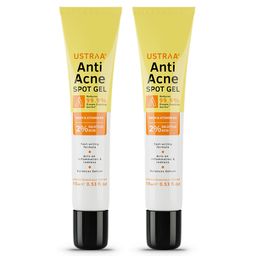 Ustraa Anti Acne Spot Gel,  15 g  Acne Control Pack of 2 -64