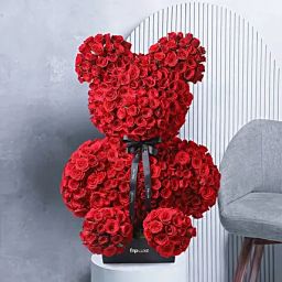 Red Rose Teddy of Love-image-50