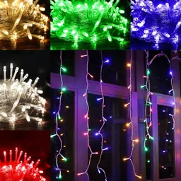 Pixofeet Red & Blue 10 Pcs LED String Lights image 3