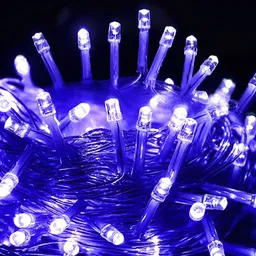 Pixofeet Red & Blue 10 Pcs LED String Lights image 2