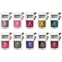 ForSure High Shine Set Of 10 Glitter Nail Polish-5ml Each - 90-91-92-94-95-96-97-98-99-100-picture-2