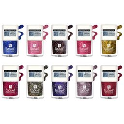 ForSure Set Of 10 High-Shine Long-Lasting Glitter Nail Polish - 5ml Each-21