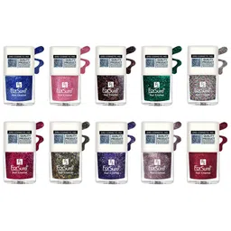 ForSure High Shine Set Of 10 Glitter Nail Polish-5ml Each - 89-90-91-92-93-94-95-96-97-100-31