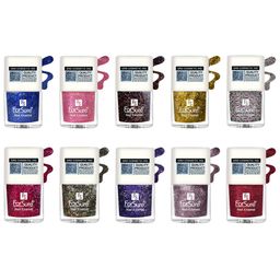 ForSure High Shine Set Of 10 Glitter Nail Polish-5ml Each - 89-90-91-92-93-94-95-96-97-99-16