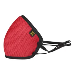 EUME Adults Red Protect+ 95 Reusable and Washable 4-Ply Protective Outdoor Mask-image-25