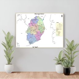 Wallpics White & Blue Printed Waterproof Wall Sticker-image-89
