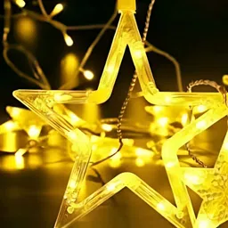 ENORMITY Yellow Star Shape String Lights-32