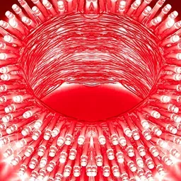 SPARK WORLD Red Rice Shape String Lights-26