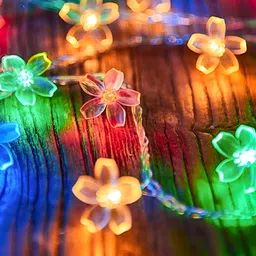 SPARK WORLD Red & Green LED String Lights-37