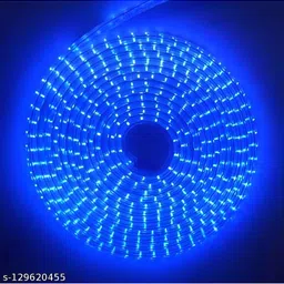 ENORMITY Blue Rice Shape String Lights image 1