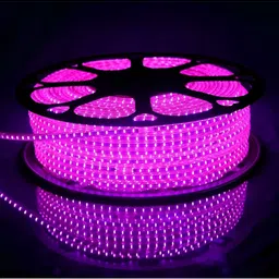 ENORMITY Pink & Black Rice Shape String Lights image 1
