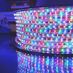 ENORMITY Blue Rice Shape String Lights-17