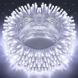 ENORMITY White Rice Shape Bulb String Lights image 1