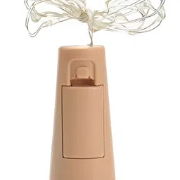 ENORMITY Yellow & White Rice Shape Bulb String Lights-43