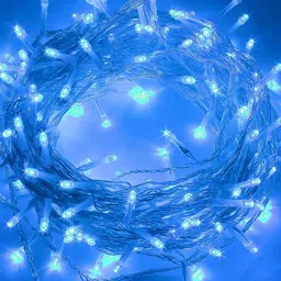 SPARK WORLD Blue LED String Lights-69
