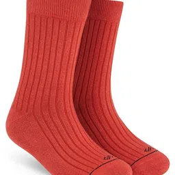 Dynamocks Unisex Solid  Anti-Microbial Calf Length Socks-5
