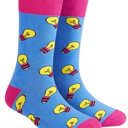 Dynamocks Unisex Patterned Anti-Microbial Calf-Length Socks-picture-18