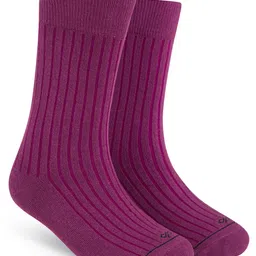 Dynamocks Unisex Solid Anti-Microbial Calf Length Socks-1