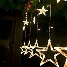 ENORMITY Yellow Star Shape String Lights image 3