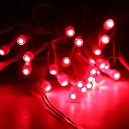 SPARK WORLD Red LED String Lights image 2
