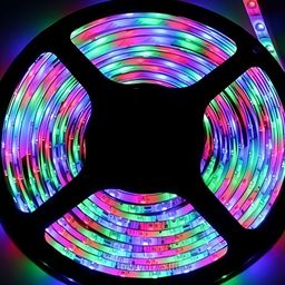SPARK WORLD Blue Flower-Shaped String Lights image 3