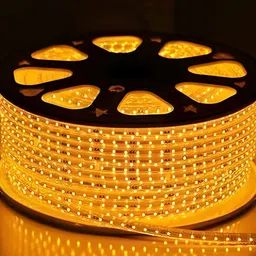 SPARK WORLD Yellow Rice Shaped String Lights image 2
