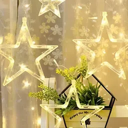 SPARK WORLD Blue Rice Shaped String Lights image 4
