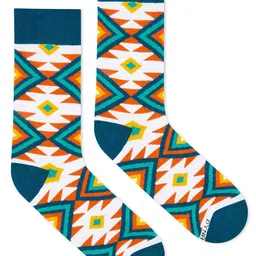 Dynamocks Unisex Patterned Anti-Microbial Calf  Length Socks image 4