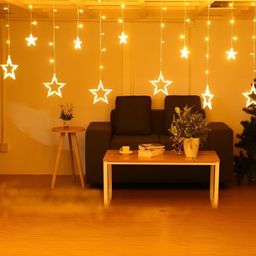 SPARK WORLD Yellow Star Shape String Lights image 3