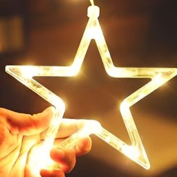 SPARK WORLD Yellow Star-Shaped String Lights image 4