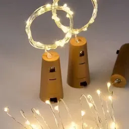 ENORMITY Blue Rice Shape String Lights image 3