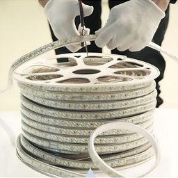 ENORMITY Blue Rice Shape String Lights image 3
