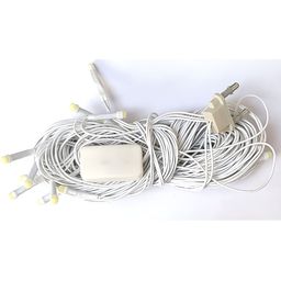 ENORMITY White Rice Shape Bulb String Lights image 3