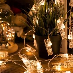ENORMITY Yellow Clip Shape String Light image 3