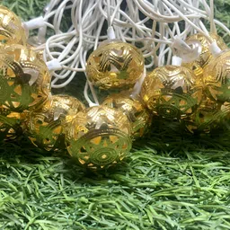 SPARK WORLD Yellow Ball Shape String Lights image 4