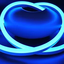 SPARK WORLD Blue Rice Shaped String Lights image 3