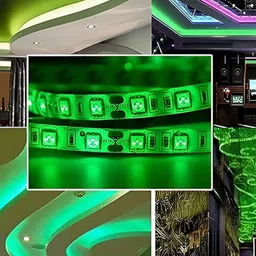 SPARK WORLD Green LED String Lights image 2