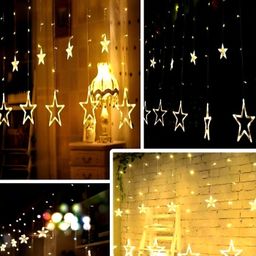 SPARK WORLD Yellow Star Shape String Lights image 3