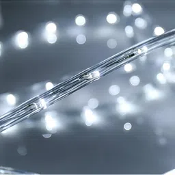 SPARK WORLD White Rice Shape String Lights image 5