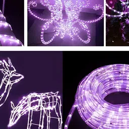 SPARK WORLD Pink Rice Shaped String Lights image 2