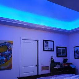 SPARK WORLD Blue LED String Lights image 3