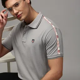 ONN Polo Collar Short sleeves Durable Pure Cotton T-shirt-image-35