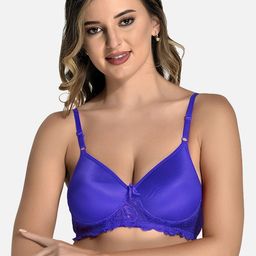 StyFun Self Design Full Coverage Lightly Padded Seamless Cotton Bra-All Day Comfort-17