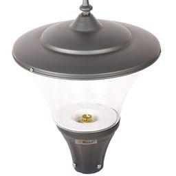 BENE Fetor Grey & White Abstract Shaped Metal Outdoor Lamp-16