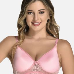 StyFun Floral Lace Full Coverage All Day Comfort Lightly Padded Non-Wired Everyday Bra-picture-32