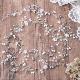 Krelin Girls Pearl & Crystal Embellished Tiara-picture-49