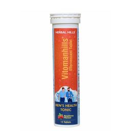 Herbal Hills Vitomanhills 15 Effervescent Tablet (15 Count Pack of 2)-image-25